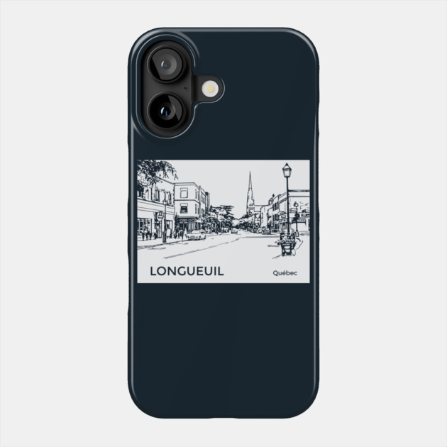 Longueuil Québec Phone Case by Lakeric