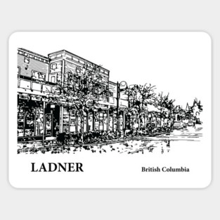 Ladner British Columbia Sticker
