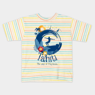 The Spirit of Tahiti: Polynesian Culture Kids T-Shirt