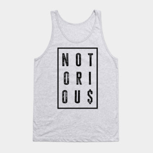 Old School Hip Hop, Rap, Notorious Tank Top