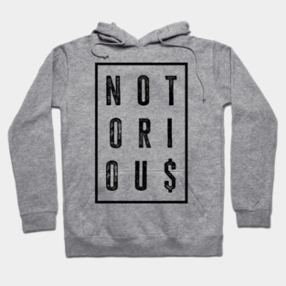 Old School Hip Hop, Rap, Notorious Hoodie