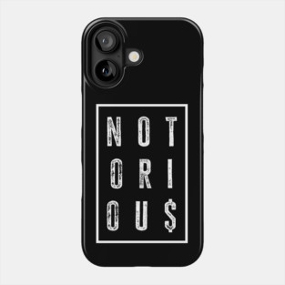 Old School Hip Hop, Rap, Notorious Phone Case