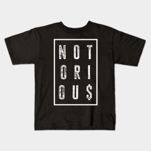 Old School Hip Hop, Rap, Notorious Kids T-Shirt