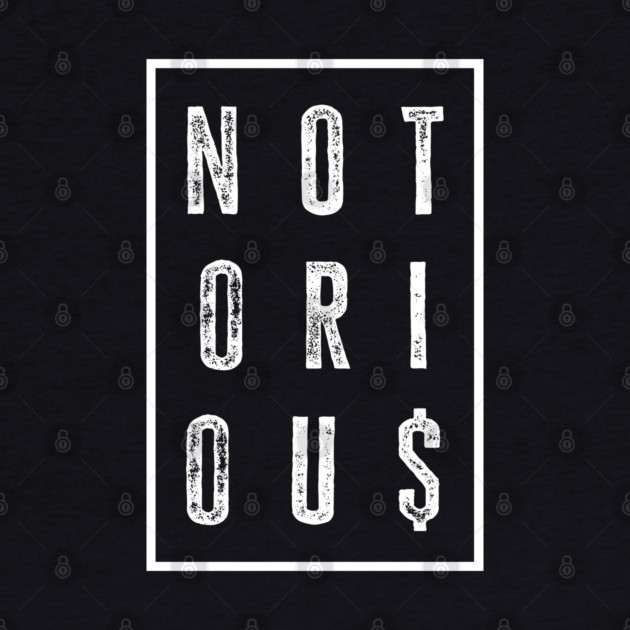 Old School Hip Hop, Rap, Notorious by UrbanLifeApparel