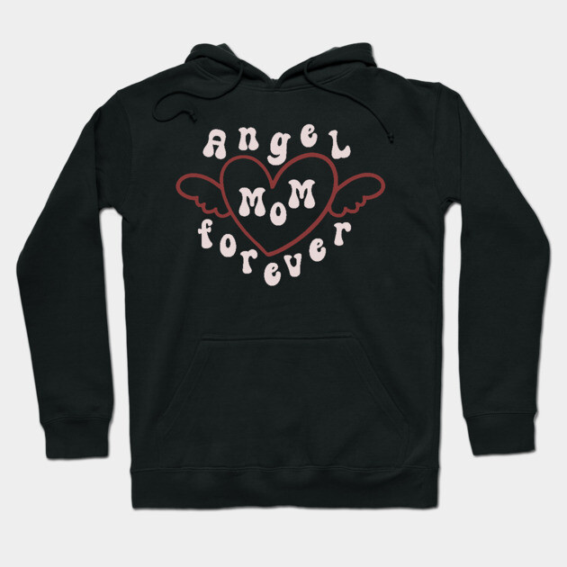 Angel Mom in Black Hoodie by TurnEffect