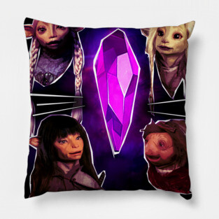 Dark crystal Pillow
