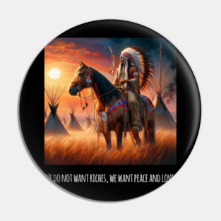 Native american Pin