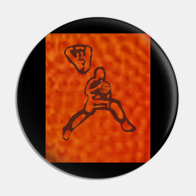 Slam Dunk Pin by DonWillisJrArt
