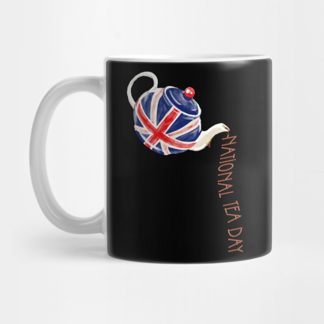 National Tea Day, Union Jack Teapot by HolidayBug