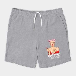 Fibromyalgia Beautiful Women Shorts