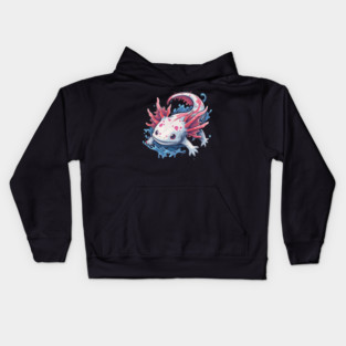 axolotl Kids Hoodie