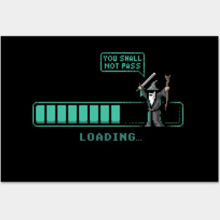 You shall not pass! Posters and Art