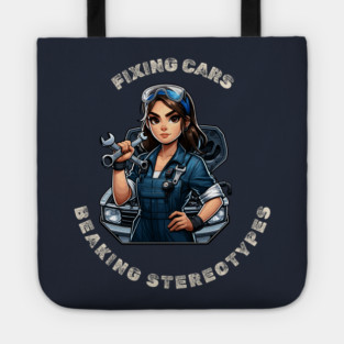 Fixing Cars Tote
