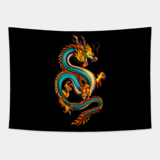 Chinese Dragon Tapestry