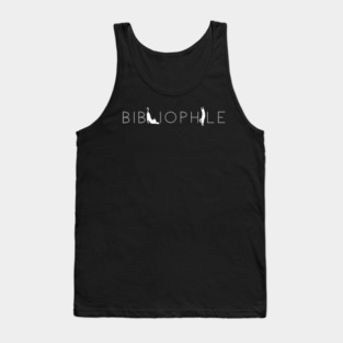 Bibliophile Cat Tank Top
