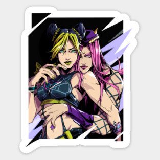 Jolyne & Anasui Sticker