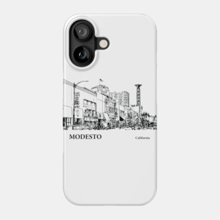 Modesto California Phone Case