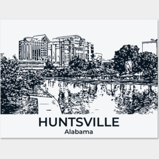 Huntsville - Alabama Posters and Art