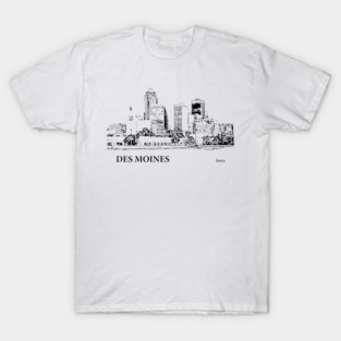 Des Moines Iowa T-Shirt