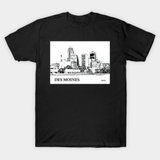 Des Moines Iowa T-Shirt