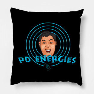 Silly Doug PD Energies T-Shirt Pillow