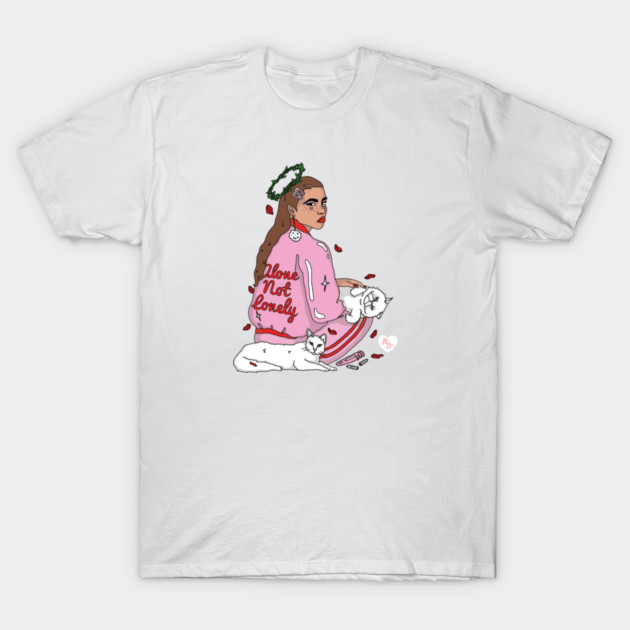 Alone, Not Lonely T-Shirt by AilieBanks