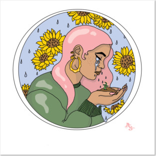 Let your darkest days, nourish your wildest dreams. Posters and Art