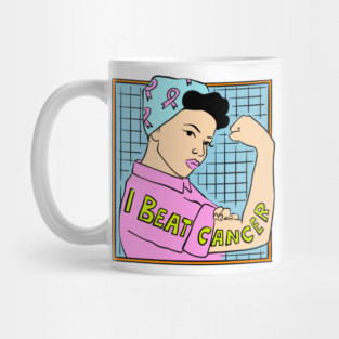 I Beat Cancer Mug