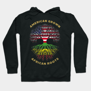 American Grown African Roots Hoodie