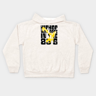 Hip Hop was Dope in the 80s Kids Hoodie