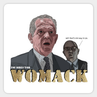 The Rock: FBI Director WOMACK Sticker