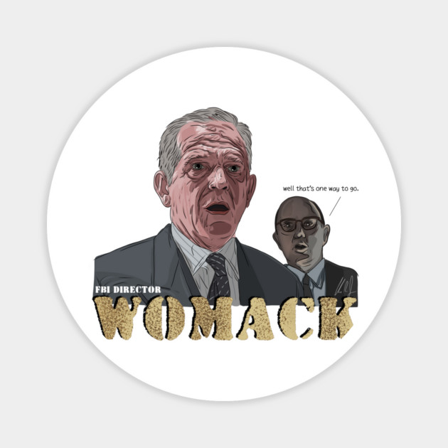 The Rock: FBI Director WOMACK Magnet by 51Deesigns