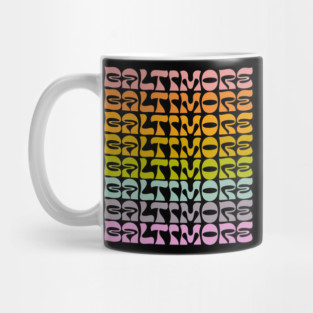 Baltimore Pride - retro Baltimore shirt Mug