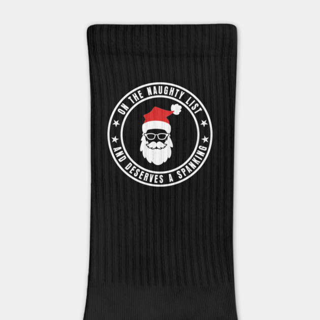 One the naughty List - Christmas Santa by UrbanLifeApparel