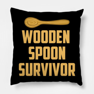 Wooden Spoon Survivor Pillow
