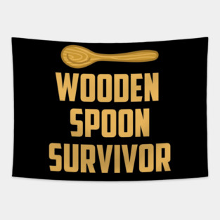 Wooden Spoon Survivor Tapestry