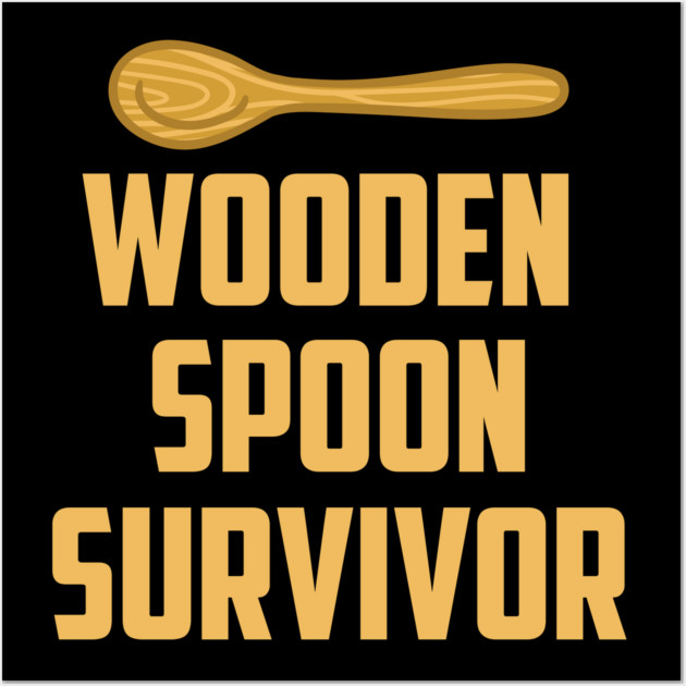 Wooden Spoon Survivor Wall Art by UrbanLifeApparel