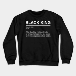 Black King - Definition Crewneck Sweatshirt