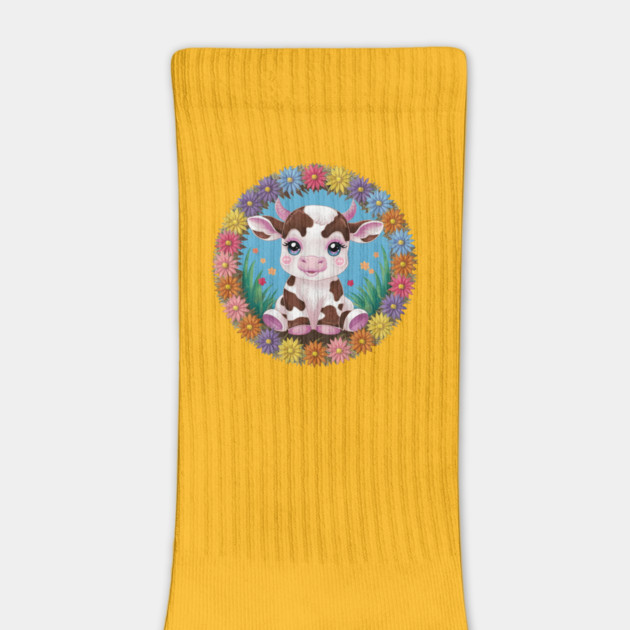 Cute Baby Calf by Vinokurio