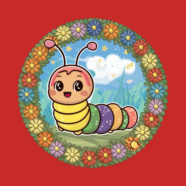 Cute Baby Caterpillar by Vinokurio