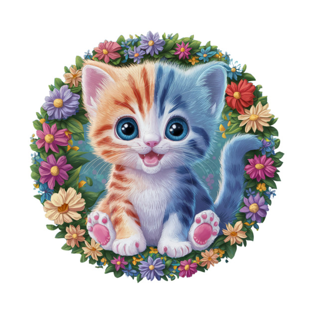 Cute Baby Kitten by Vinokurio