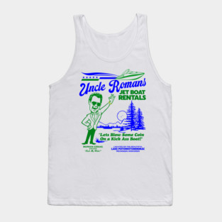 Uncle Roman's Jet Boat Rentals Tank Top