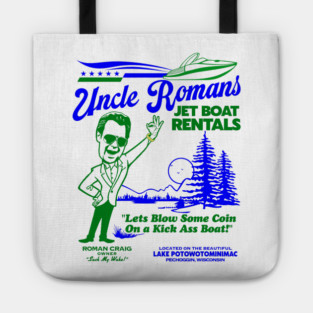 Uncle Roman's Jet Boat Rentals Tote