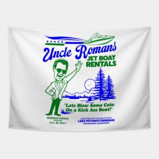 Uncle Roman's Jet Boat Rentals Tapestry