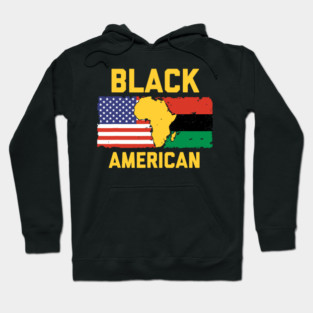 Black American Hoodie