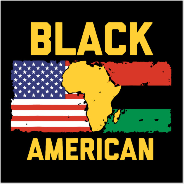 Black American Wall Art by UrbanLifeApparel