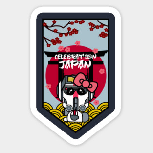 Celebrate in Japan! Sticker