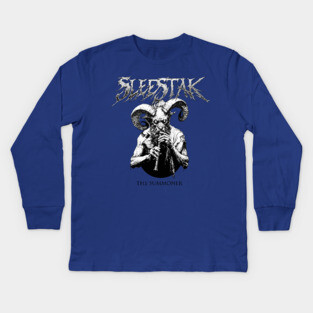 Sleestak - The Summoner - Heavy Doom Stoner Metal Kids Long Sleeve T-Shirt