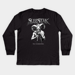 Sleestak - The Summoner - Heavy Doom Stoner Metal Kids Long Sleeve T-Shirt