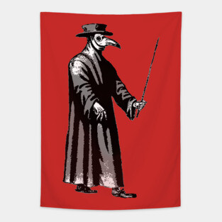 Plague Doctor Tapestry